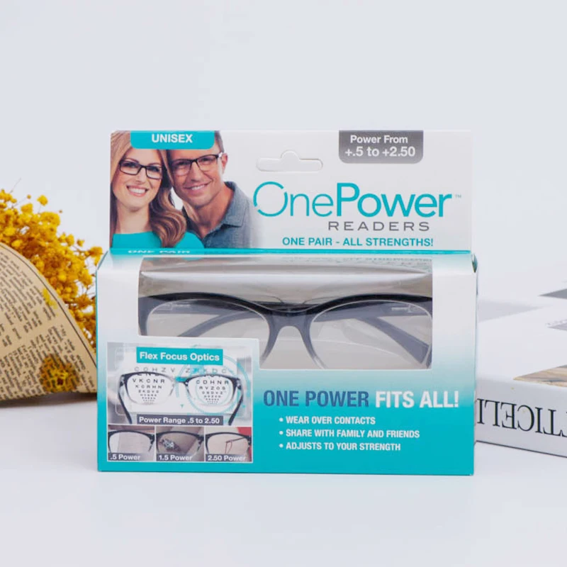 Новейшая модель Mulifocal Power Reader высококачественные очки для чтения с