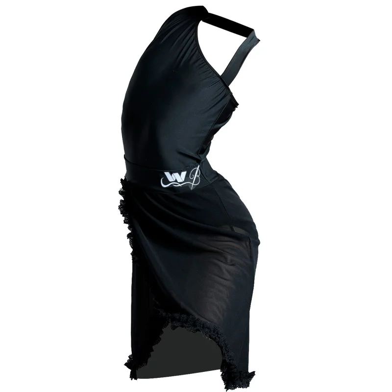 

Girls Latin Dance Dress Tango Rumba Cha Cha Samba Salsa Dancing Performance Wear Children Practice Clothes Split Suit DN5883