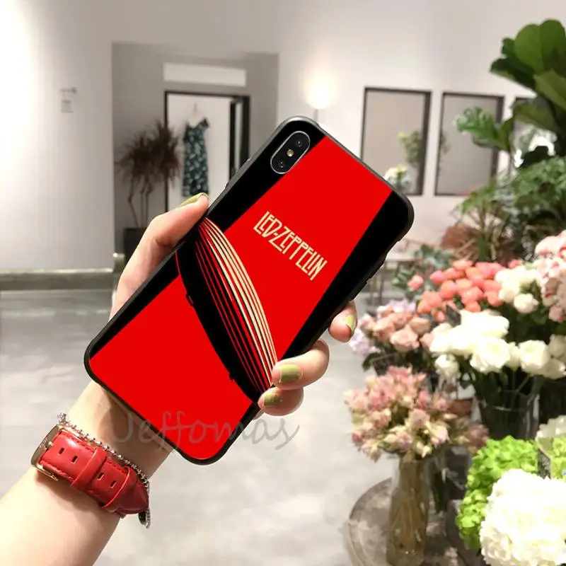 

zeppelins band Phone Case for iPhone 11 12 mini pro XS MAX 8 7 6 6S Plus X 5S SE 2020 XR