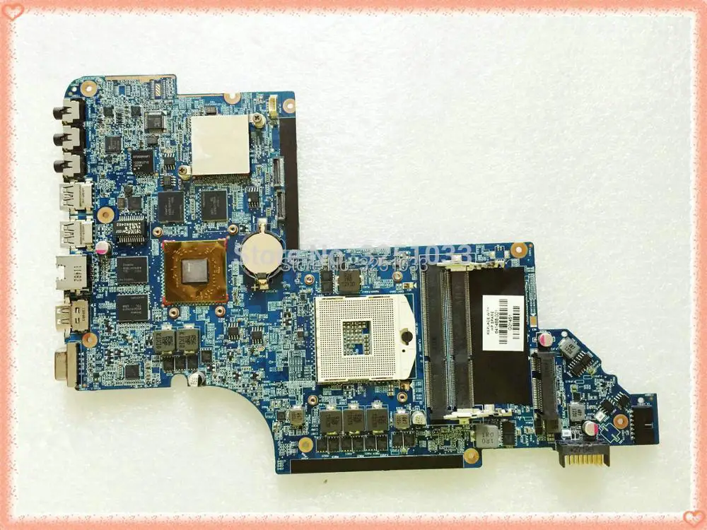 Материнская плата для ноутбука HP PAVILION 641488 001 материнская HM65 HD6770/1G подходит DV6T
