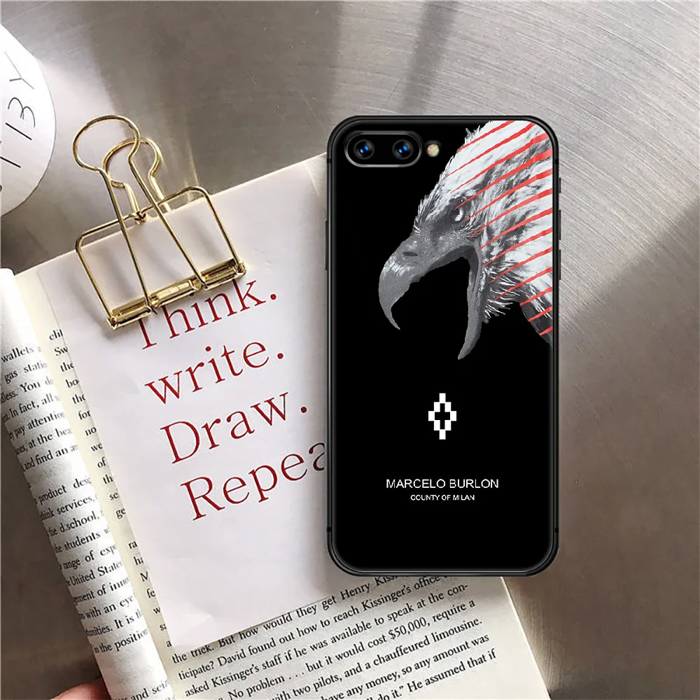 

Marcelo Fashion Brand Burlone Phone Case Cover For Huawei Honor Nova 5T 7I 7C 7A 8A 8X 8 9X 9 10 10I 20 30 Pro Lite Black Soft