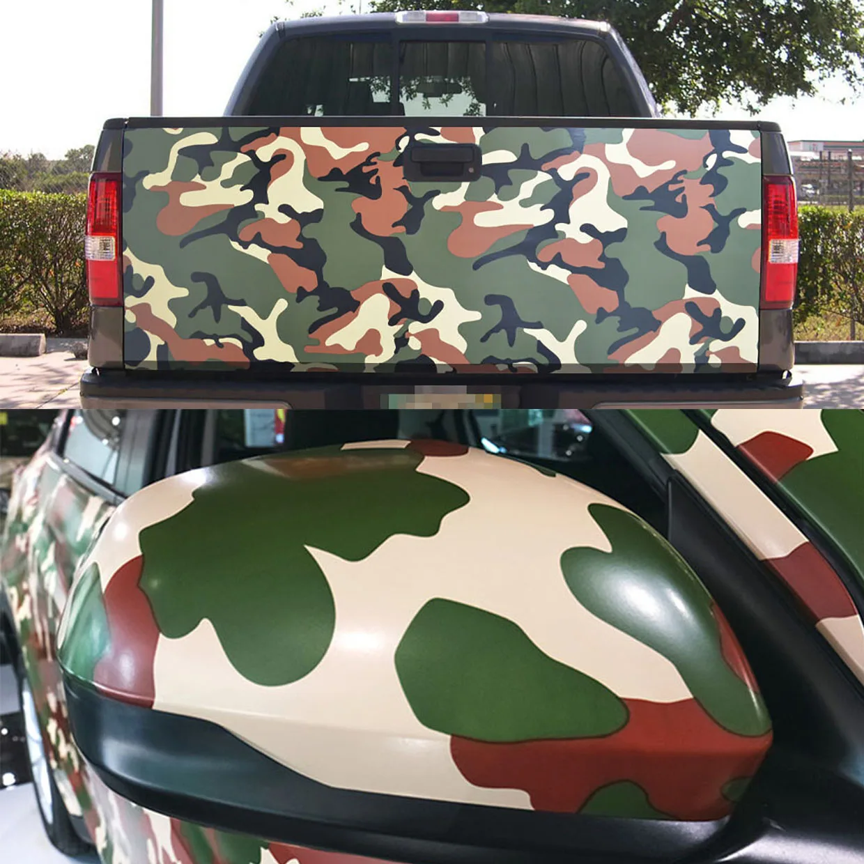 50 см * 200 камуфляж винил ПВХ Стикеры Обёрточная бумага пленка Цифровой Лесной