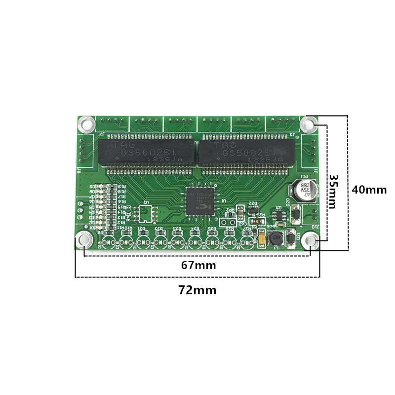 Неуправляемый 5/8 порт 10/100 м промышленный коммутационный модуль Ethernet PCBA плата OEM