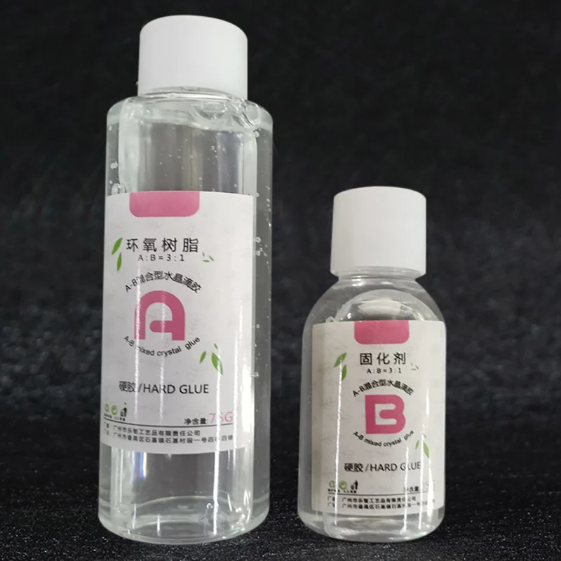 Набор прозрачных кристально эпоксидных клеев для поделок ювелирных изделий