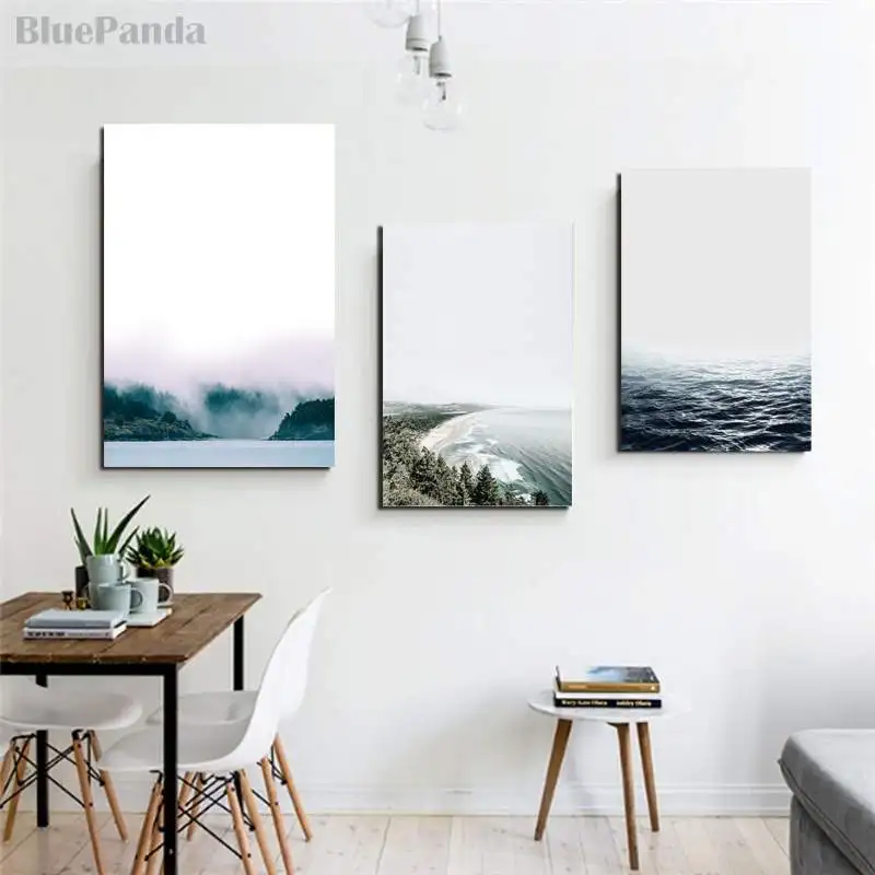Пейзаж пейзаж морской вид холст печатные картины модульные для гостиной постер