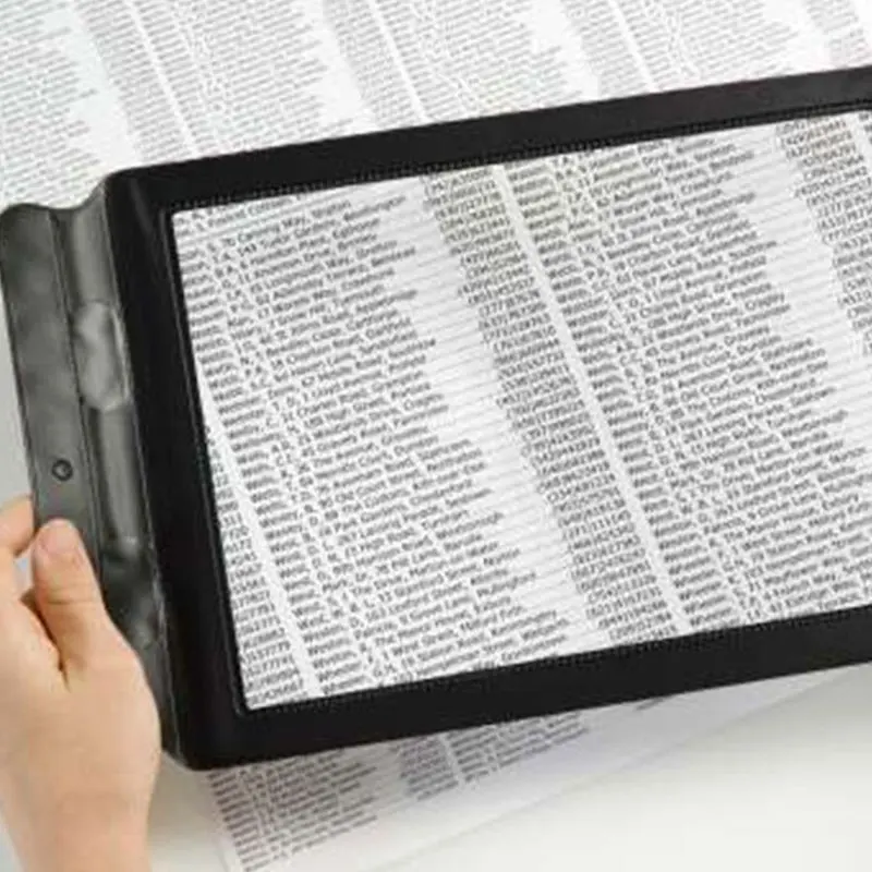 Увеличительное стекло А4 листовая Лупа линз для чтения | Инструменты