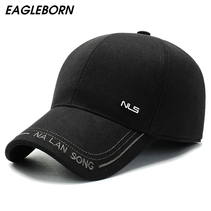 Новинка 2021 шапка Eagleborn Мужская зимняя бейсболка новая Классическая Шапка для