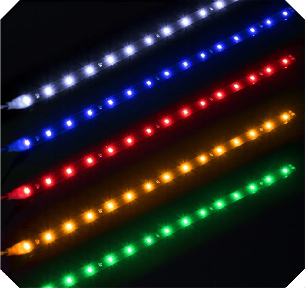 2 патча водонепроницаемый мягкий свет для автомобиля с мотоциклом декоративное