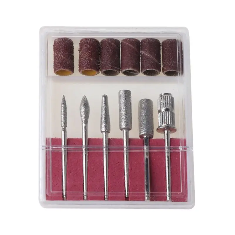 

Professional Electric Nail File Drill Manicure Tool Pedicure Machine Set Kit Clipper & Trimmer Finger 110V ; 50HZ Cn(origin) 12W