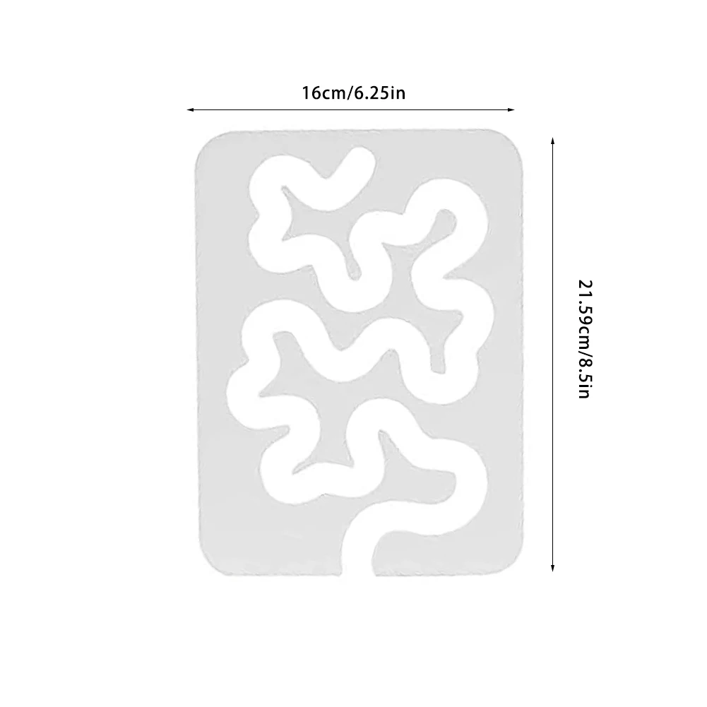 

Quilting Templates Meander Quilting Rulers Templates Multi-functional Household Acrylic Sewing Ruler For Sewing Quilting Craft