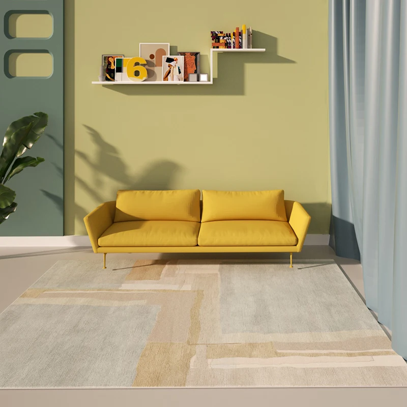 

Abstract Carpet Livingroom Decorative Rug Fluffy Bedroom Office Home Study Room Sofa Coffee Table Floor Mat Carpets Area Rugs