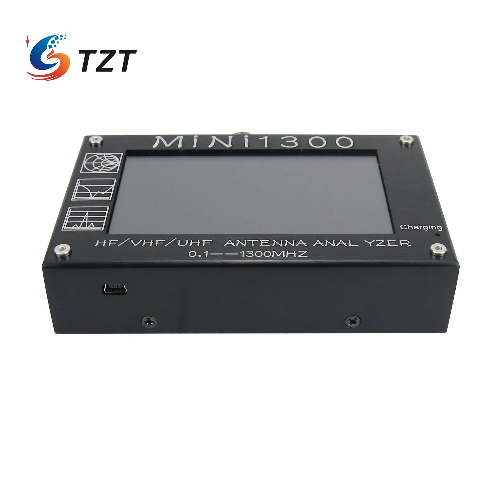 Антенный Анализатор TZT Mini 1300 HF/VHF/UHF 0 1-1300 МГц с 2 4-дюймовым сенсорным ЖК-экраном TFT |