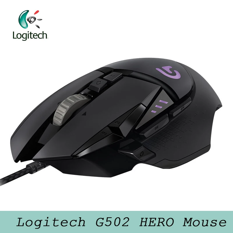 Игровая мышь Logitech G502 HERO Engine с 16000 DPI высокопроизводительная программируемая
