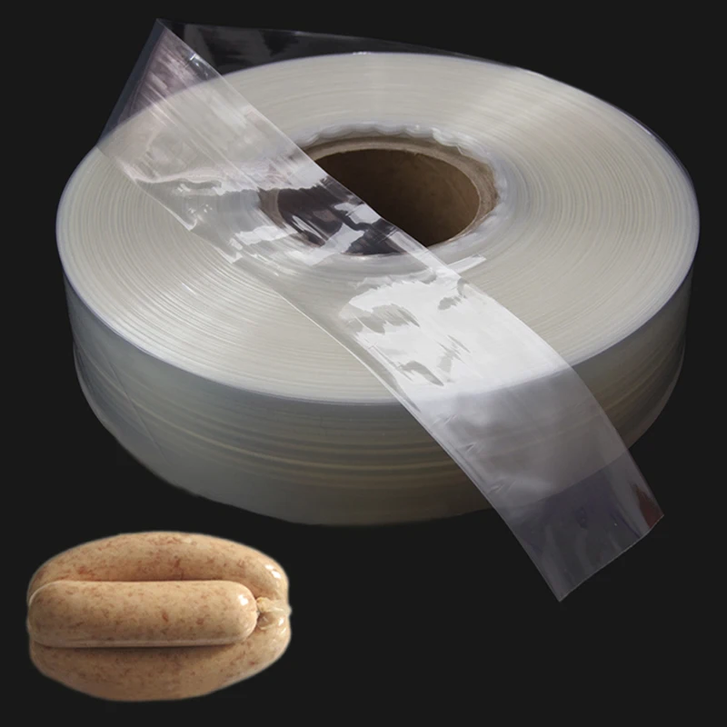85mm / 120mm width 10m length food grade environmentally friendly plastic casing sausage banana Songjiang egg ham | Дом и сад