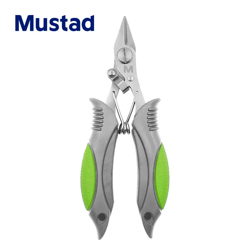 

Oringial Mustad рыбалка плоскогубцы MT120 нержавеющая сталь управление рыболовное устройство Mustad сверхпрочные оплетки резак 5 дюймов