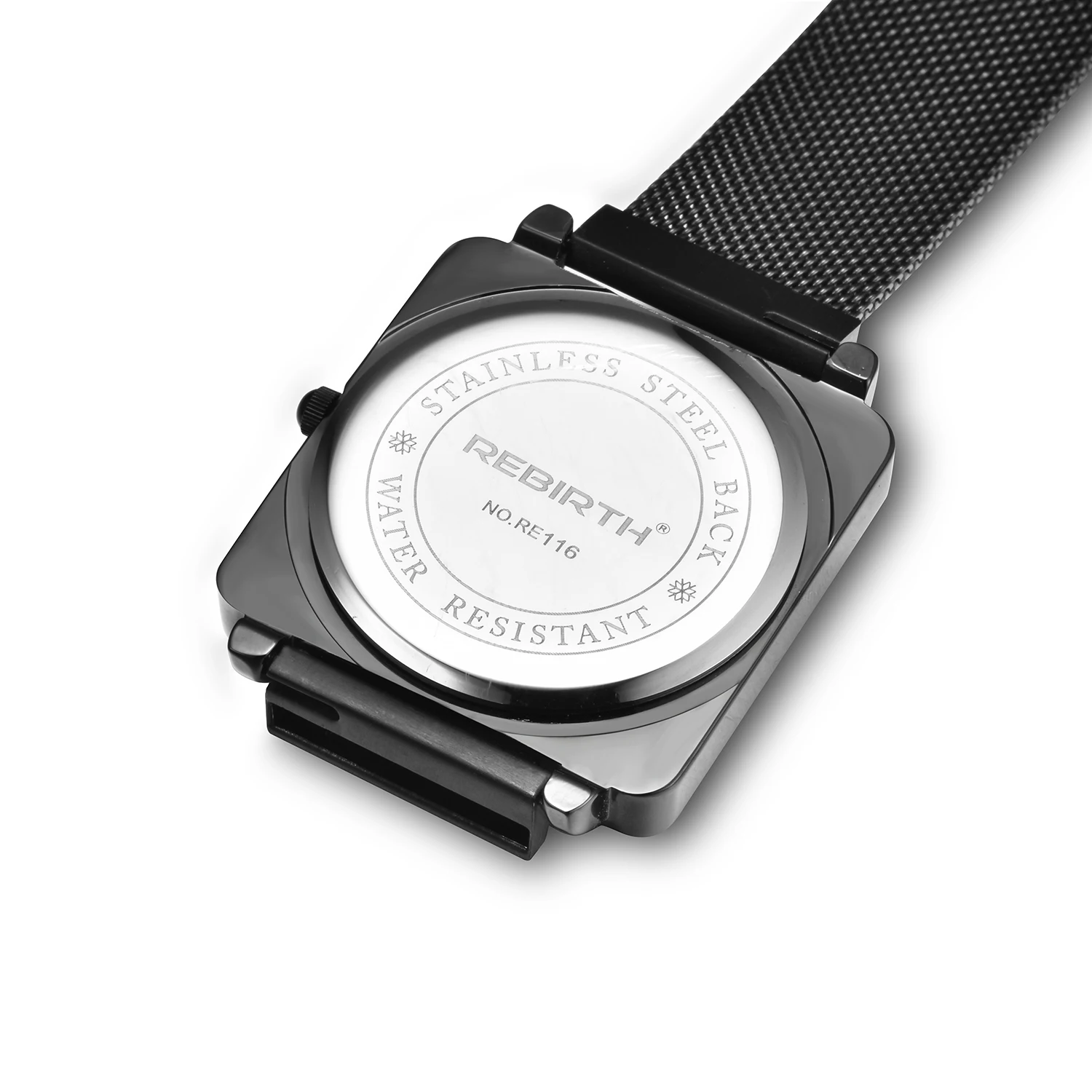 

REBIRTH Top Brand Luxury Men's Sports Watch Square Business Magnetic Buckle Watch For Men Relogio Masculino reloj hombre 2020