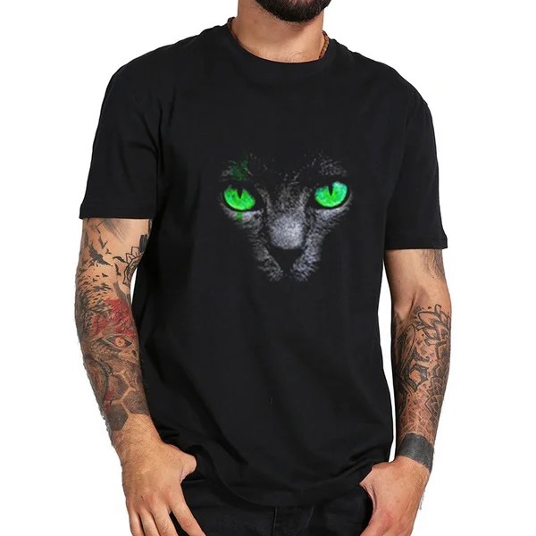 

black cat New Arrivals T Shirt T-Shirt Men Women Funs Swag Tee Tops
