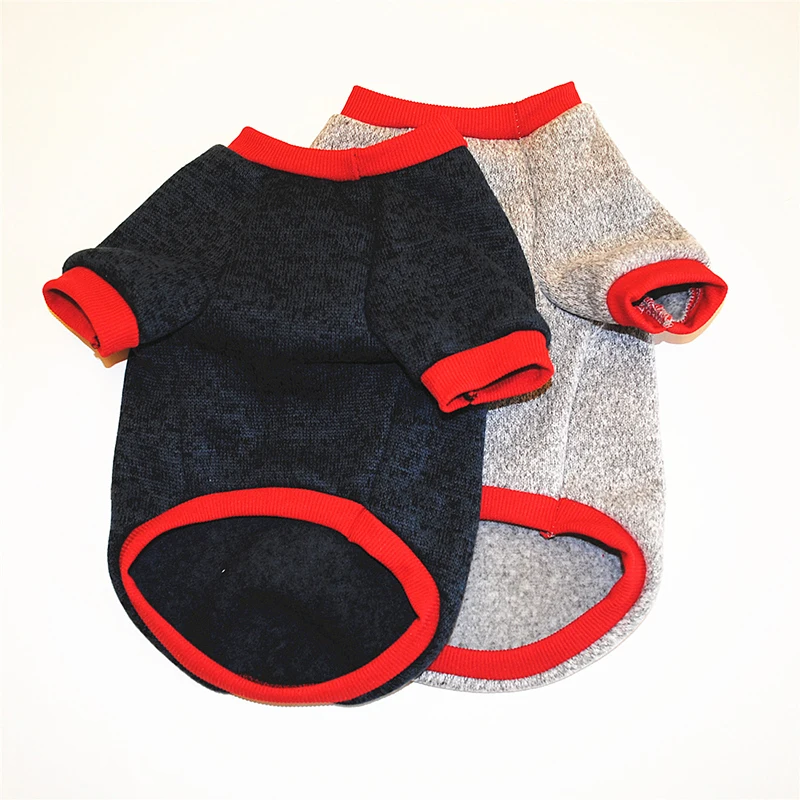 Осенне-зимняя теплая Милая Одежда для собак пальто с коротким рукавом креативная