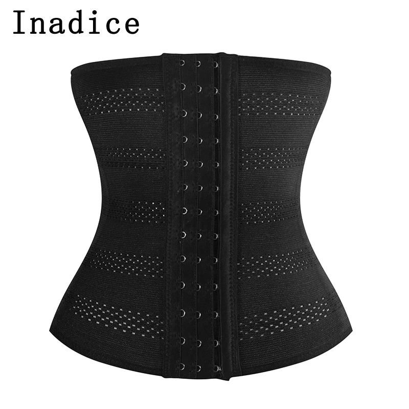 Inadice элегантный корсет пояс полиэстер одежда широкий однотонный эластичный