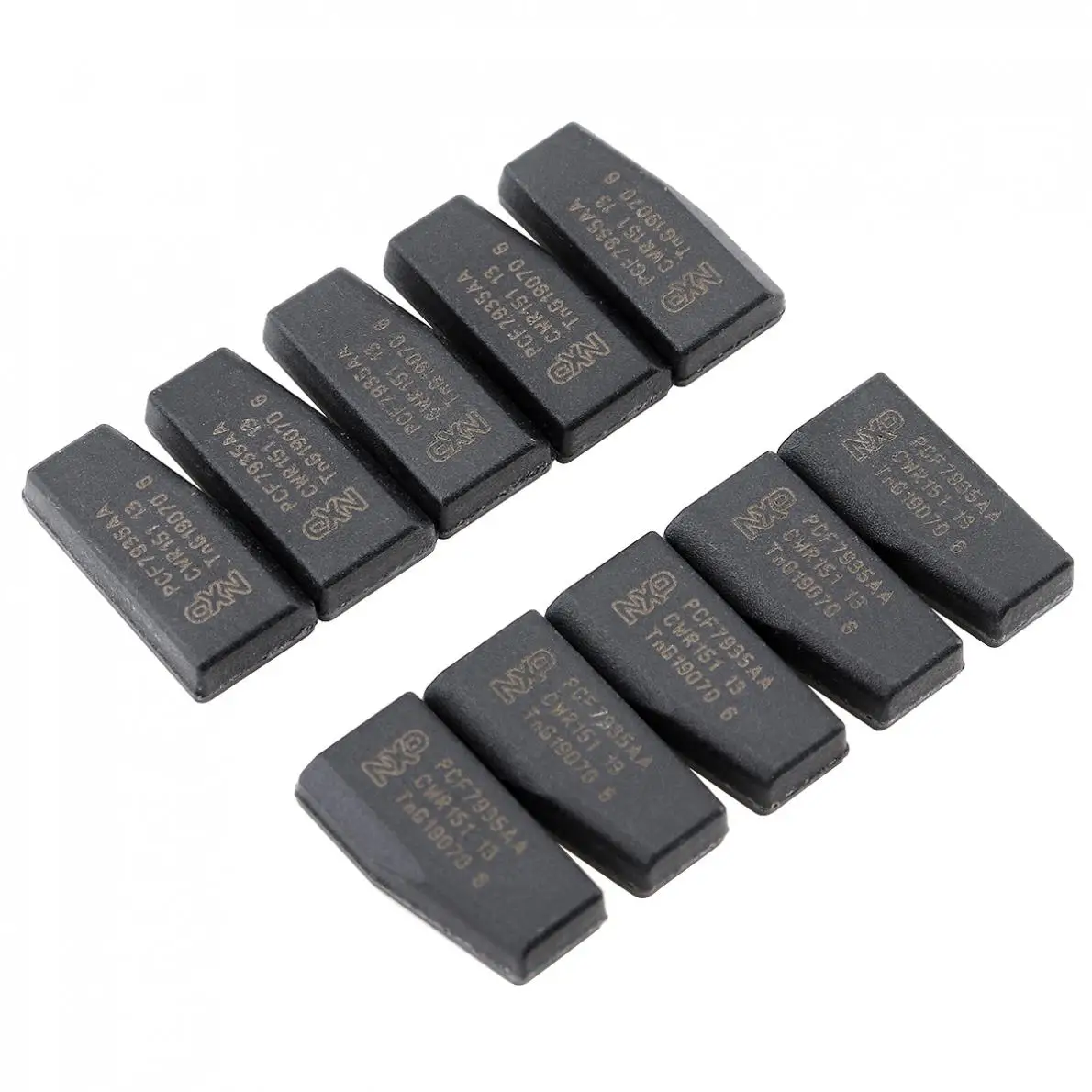 

10pcs/lot Blank ID40 PCF7935AA Carbon Chip Key Transponder Chip Car Key Chip for Vauxhall Opel etc