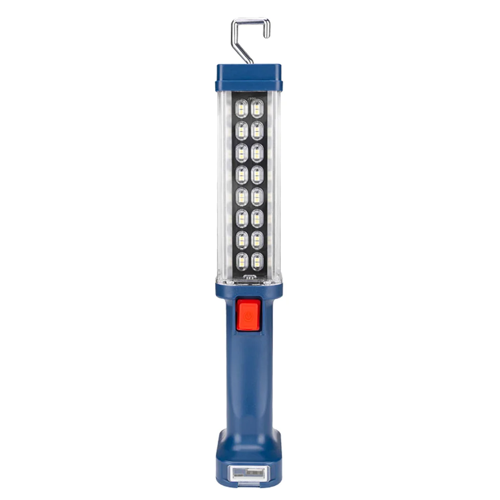 

ABS Handheld LED Flashlight Work Light USB Rechargeable Torch Lamp