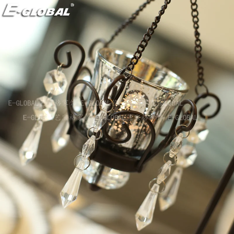 Маленький подсвечник в скандинавском стиле украшение геометрическом простой