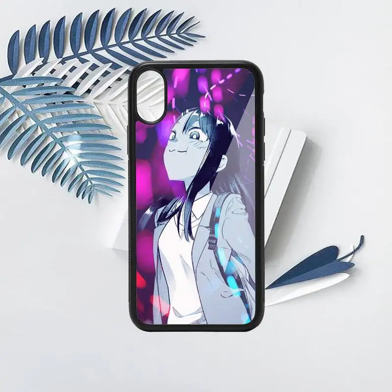

Japan anime nagatoro Phone Case PC for iPhone 11 12 pro XS MAX 8 7 6 6S Plus X 5S SE 2020 XR
