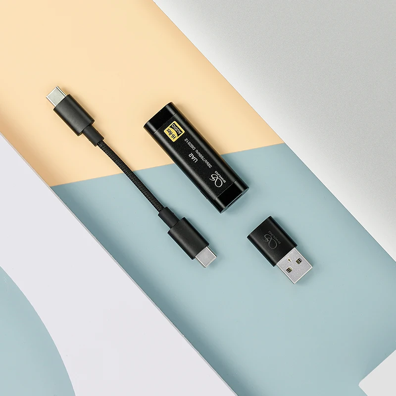 2022 UA2 Портативный USB DAC Кабель AMP усилитель звука Тип C до 2 5/3 5 мм выход совместимый