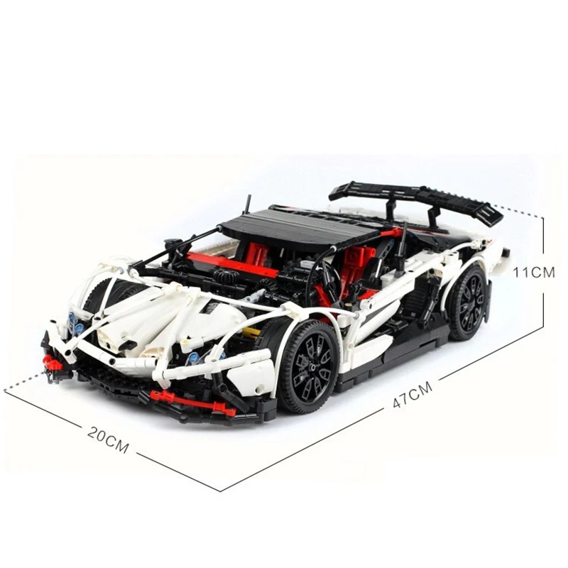 RC 13067 1928 шт. техника MOC 3918 Икар Mini Roadster Супер спортивный автомобиль строительные