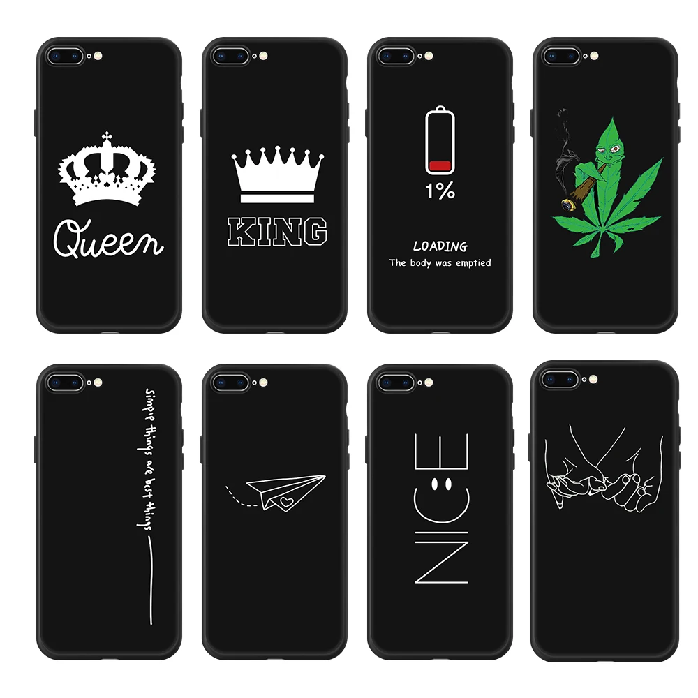 Модный чехол для телефона с изображением космоса для iPhone 6, 6 S, 7, 8 Plus, 5, 5S, SE, X, XR, XS, Max, 7, милый чехол с изображением планеты, Луны, звезды, силиконовая задняя крышка, мягкий ТПУ