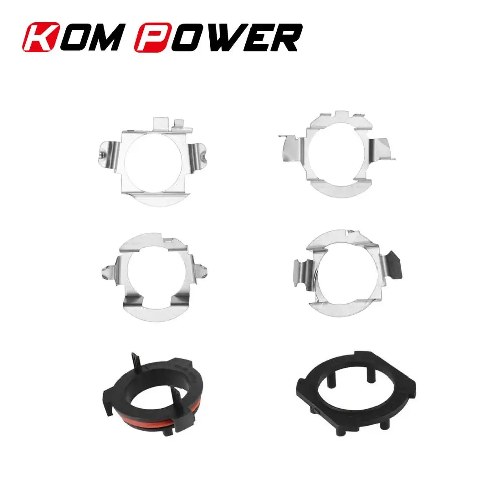 KOM POWER 2 шт. H7 адаптер для светодиодной лампы Базовый держатель автомобильных фар