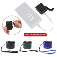 usb phone charger charging emergency hand crank power dynamo portable for camping hiking outdoor mobile phone sos edc tools b7y8