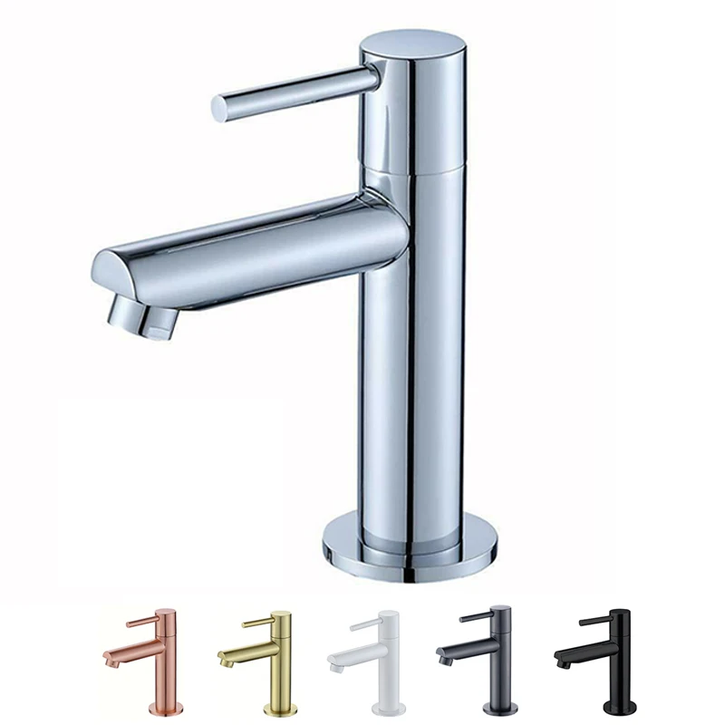 

Классический латунный водопроводный кран для холодной ванны, разные цвета, кран для мытья, раковина, бесплатная доставка, оптовая продажа, к...