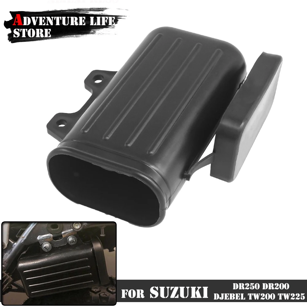 

Motorcycle Pit Dirt Trail Bikes Tool Box Holder Bottle Plastic Container For Suzuki DR250 DR200 Djebel TW200 TW225 TW 200 225