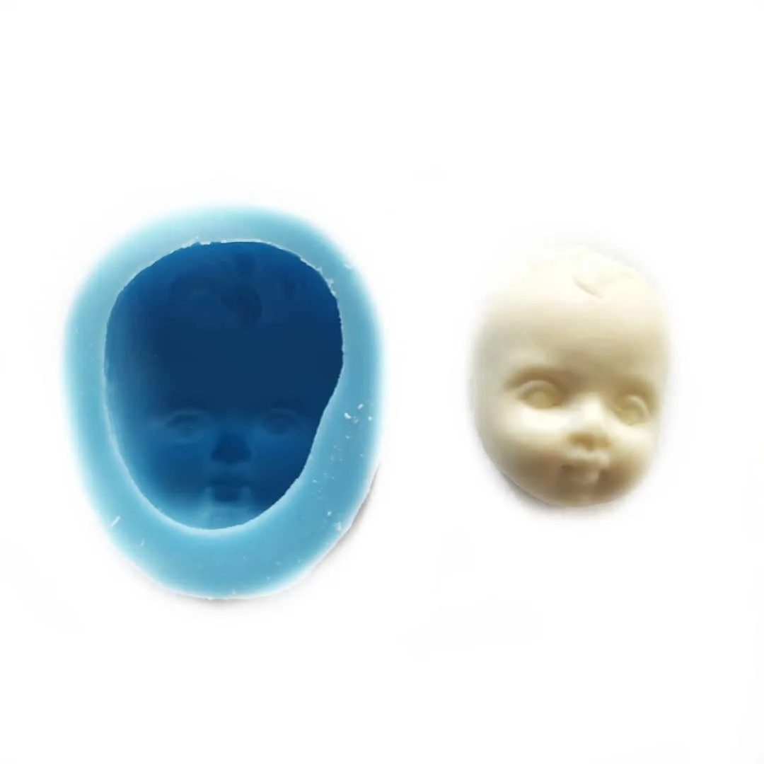 Молд силиконовый Лицо Bestmolds Форма силиконовая 882 для глины гипса изготовления