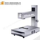 Новейшая модель; M-Triangel Mi одна лазерная гравировка машина нажатием одной кнопки маркировки 20 Вт складной для ремонта телефона задняя Стекло сепаратордробилка для переработки