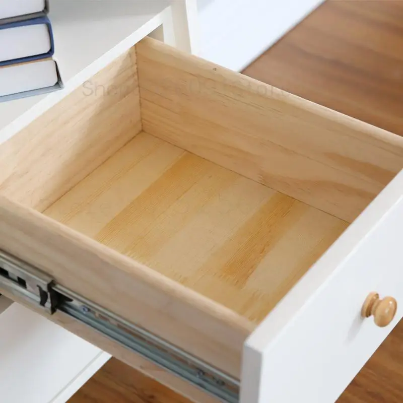 Детский прикроватный шкаф белый боковой маленький ковш для хранения креативный |