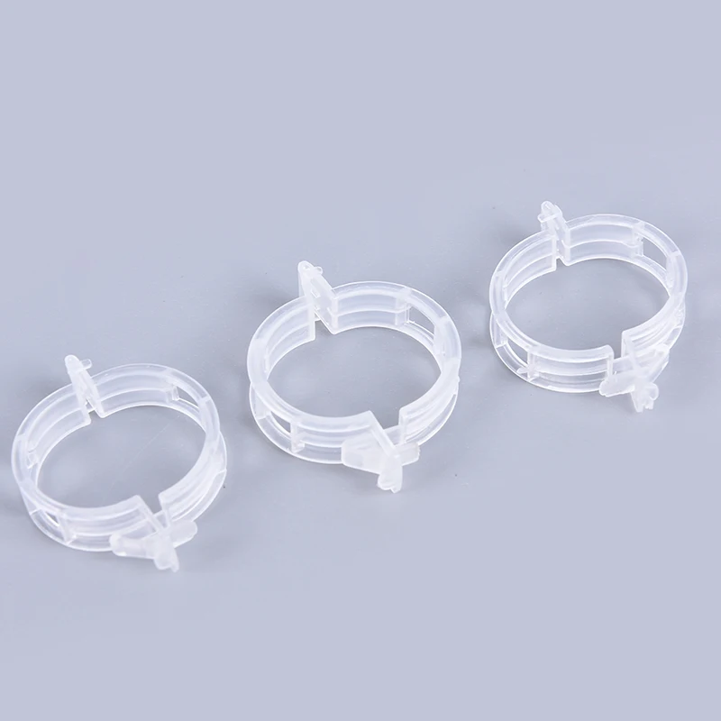 50/100 шт. многоразовые Пластик завод Поддержка зажимы для искусственные растения