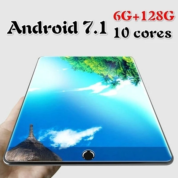 YAHU Быстрая доставка Andoid 8 0 планшет 10 1 дюймов десять ядер 6G + 128 Гб Планшеты 4G звонок