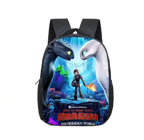 12 дюймов Как приручить дракона 3 школьные сумки для детского сада Детский рюкзак