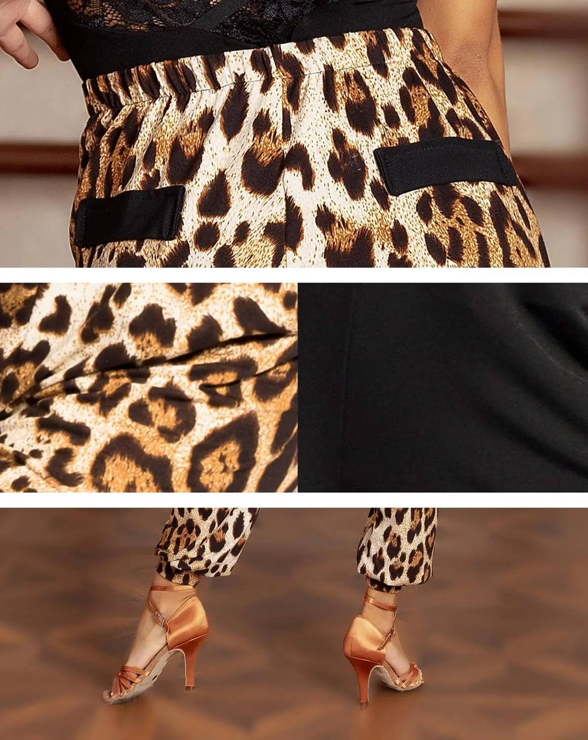 G4034 латинский Современный бальный танец Профессиональный затягивающийся манжет