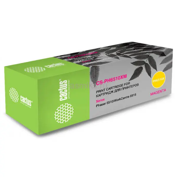 Тонер-картридж Cactus CS-PH6510M (magenta) | Компьютеры и офис