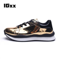 igxx mens sneakers large size mens camouflage lace up casual balance new zapatillas hombre genuine leather shoes