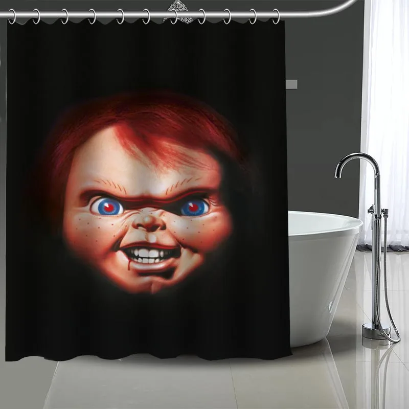 Горячая Распродажа на заказ Хэллоуин детская игровая занавеска для душа s DIY