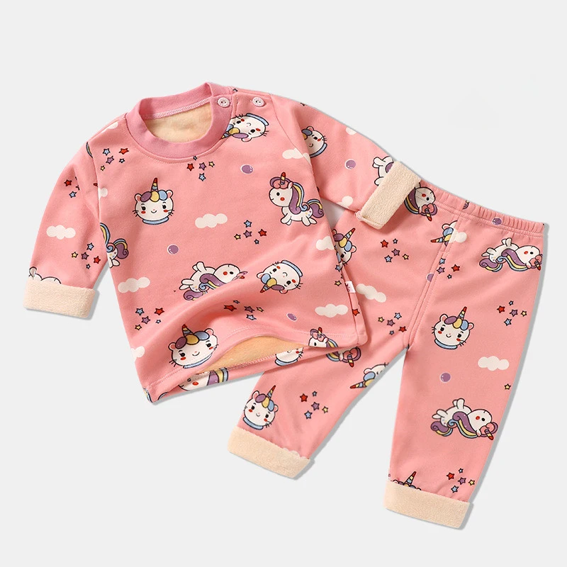 

Kids Boys Sleepwear Baby Girl Winter Cotton Sets Children Homewear Pajamas for Boy Pyjamas Kids Nightwear 1-6Y Toddler Clothes