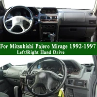 for mitsubishi pajero mirage v33 v43 v43w evo v55 v45 vr 3000 v6 zr2 gr 1992 1997 dashmat dashboard cover pad dash mat carpet