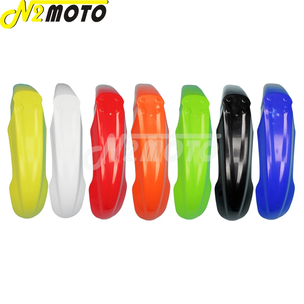 Брызговик для мотоцикла Белый Передний брызговик Suzuki RM85 RM125 RM250 RMZ250 RMZ450 RMX250 DR250