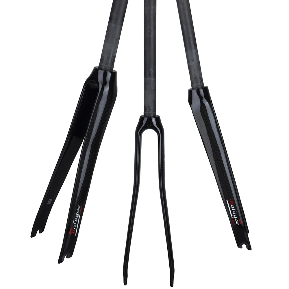 Ультралегкая вилка из углеродного волокна для дорожного автомобиля 3k без весы