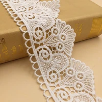 cotton thread water soluble embroidery lace 7cm cotton thread lace lace clothing skirt diy accessories