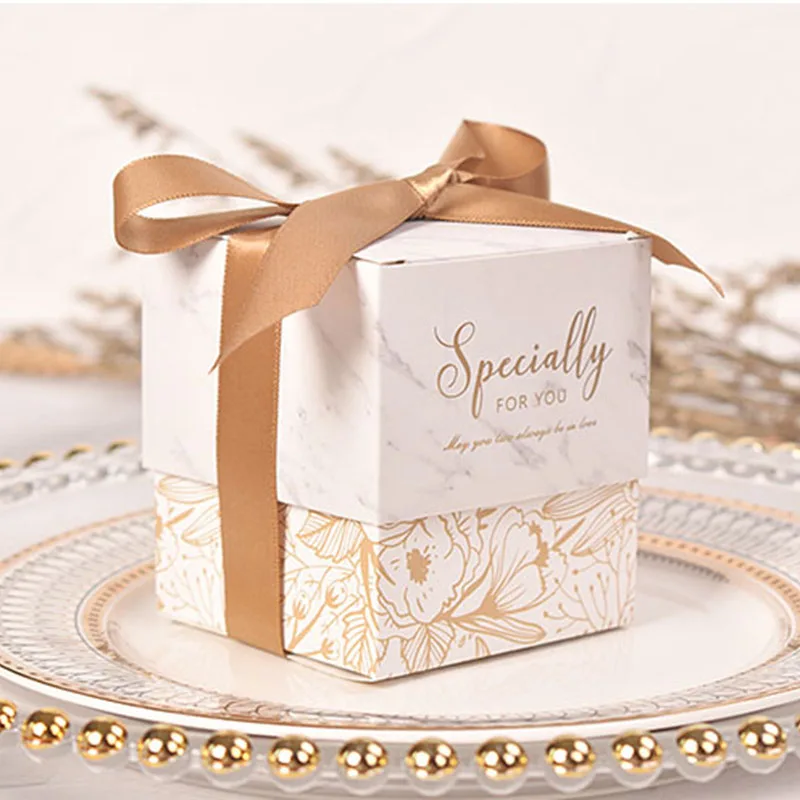 

Европейские Простые Свадебные сувениры, коробка для конфет, Детские сувениры, Подарочная коробка с лентой, бумажная коробка, конфеты для св...